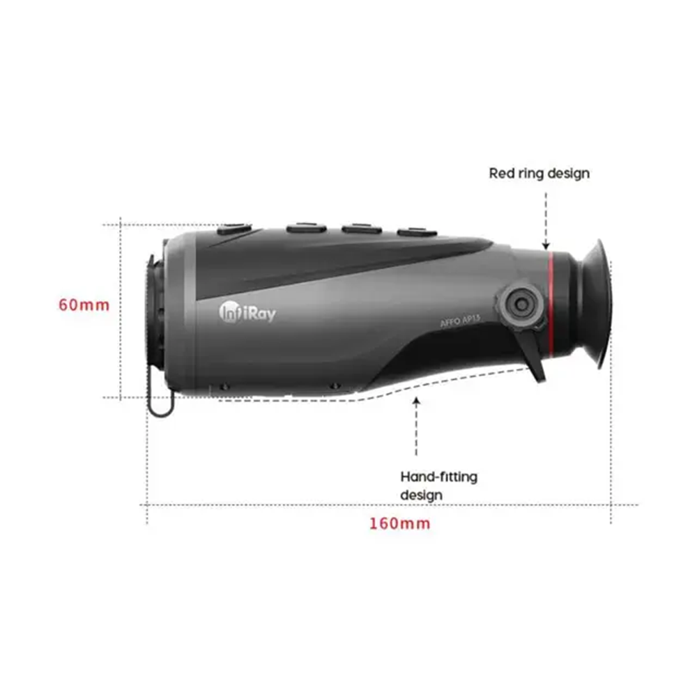 AH25 Handheld Thermal Monocular – High-Performance Thermal Imaging Infrared ir Camera Imager for Hunting