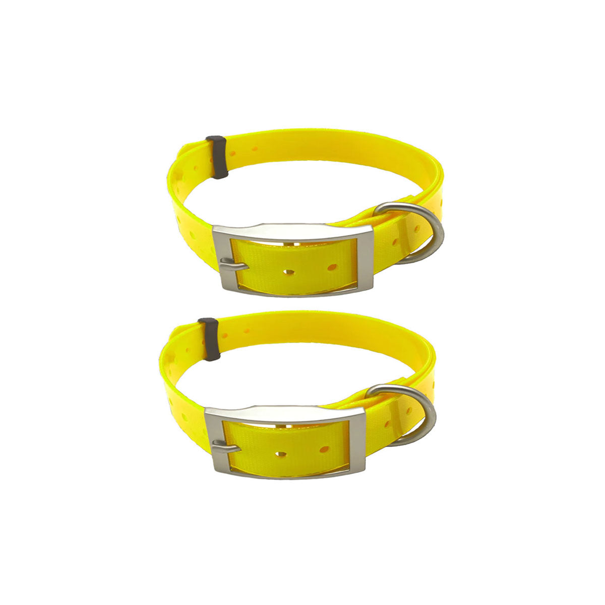 2pcs D-Buckle Nylon Dog Collar Strap for Garmin DC50 T5 TT10 TT15 T20 TT25