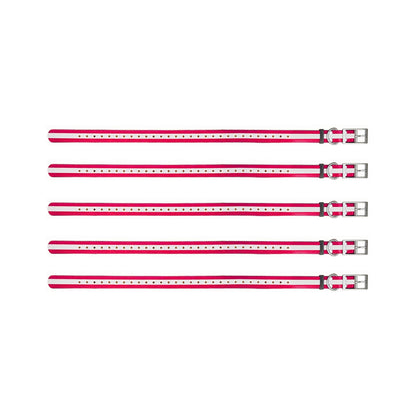 5Pcs 1" Reflective Dog Collar Strap for Garmin DC50 TT10 TT15 T5 T20 TT25