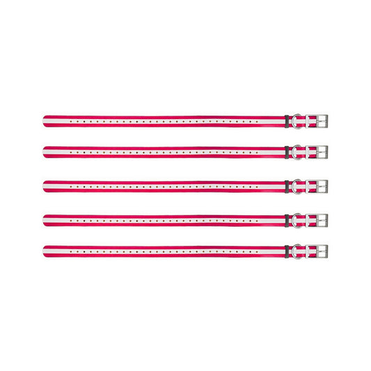 5Pcs 1" Reflective Dog Collar Strap for Garmin DC50 TT10 TT15 T5 T20 TT25