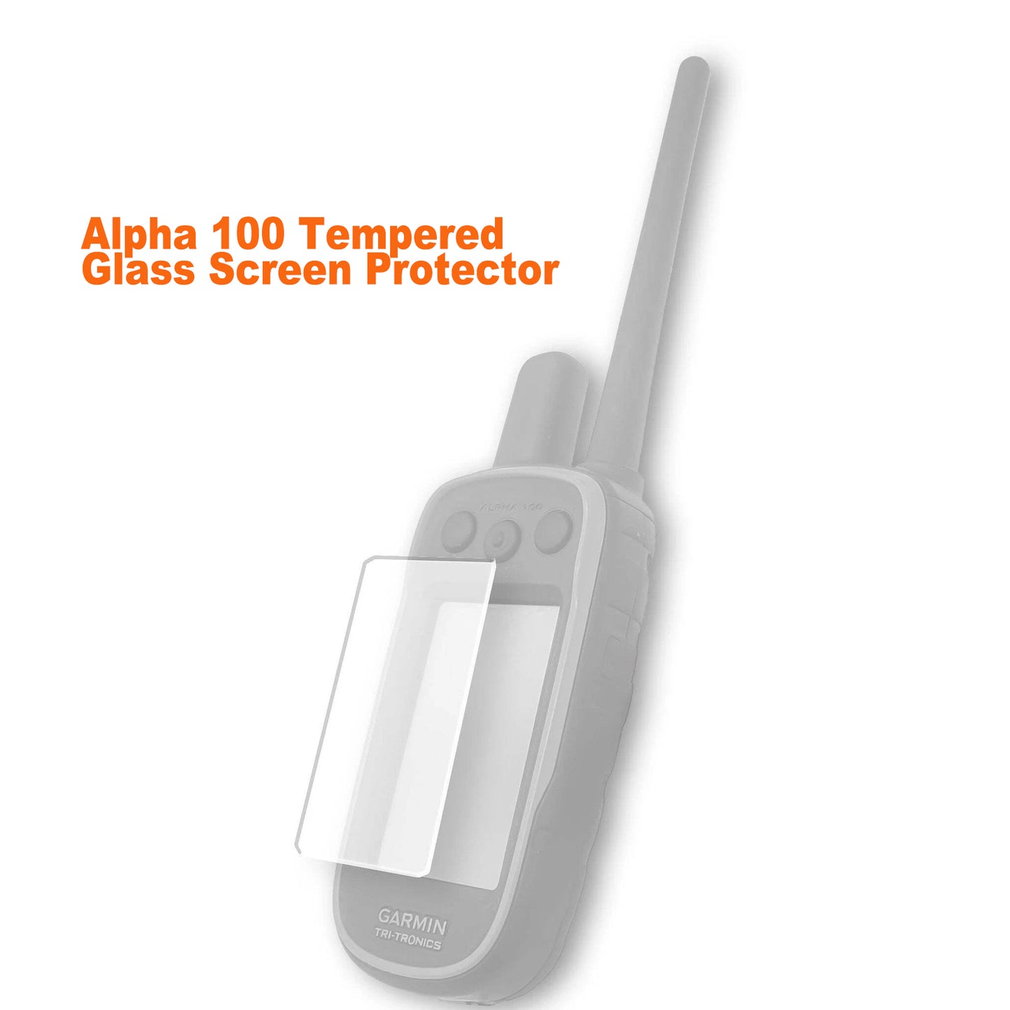 Tempered Glass Screen Protector for Garmin Alpha 100