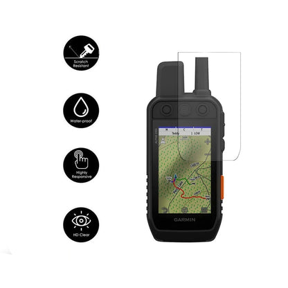 Tempered Glass Screen Protector for Garmin Alpha 200/200i & 300/300i