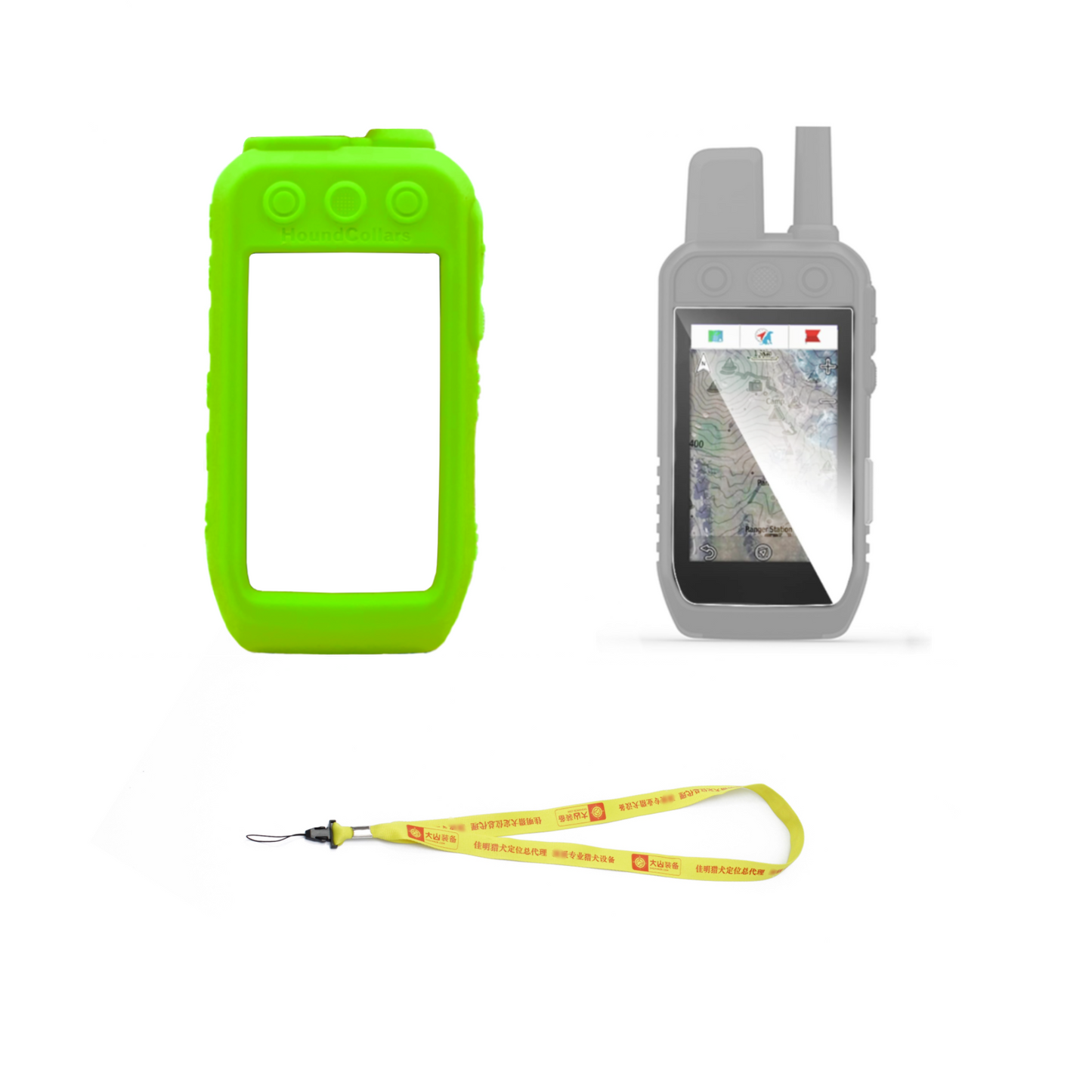 Flexible Silicone Case Protective Cover for Garmin Alpha 200 200i 300 300i
