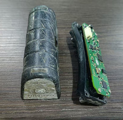 Defective Garmin DC30 Back Case Battery Cover and Motherboard