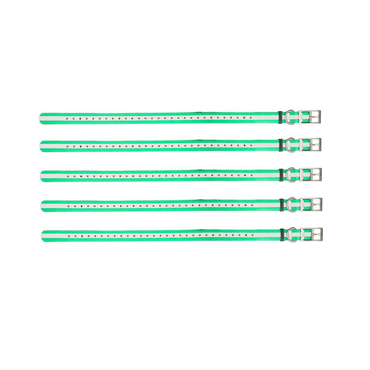 5Pcs 1" Reflective Dog Collar Strap for Garmin DC50 TT10 TT15 T5 T20 TT25