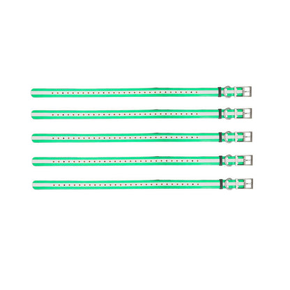 5Pcs 1" Reflective Dog Collar Strap for Garmin DC50 TT10 TT15 T5 T20 TT25