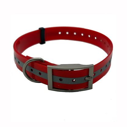 5Pcs 1" Reflective Dog Collar Strap for Garmin DC50 TT10 TT15 T5 T20 TT25