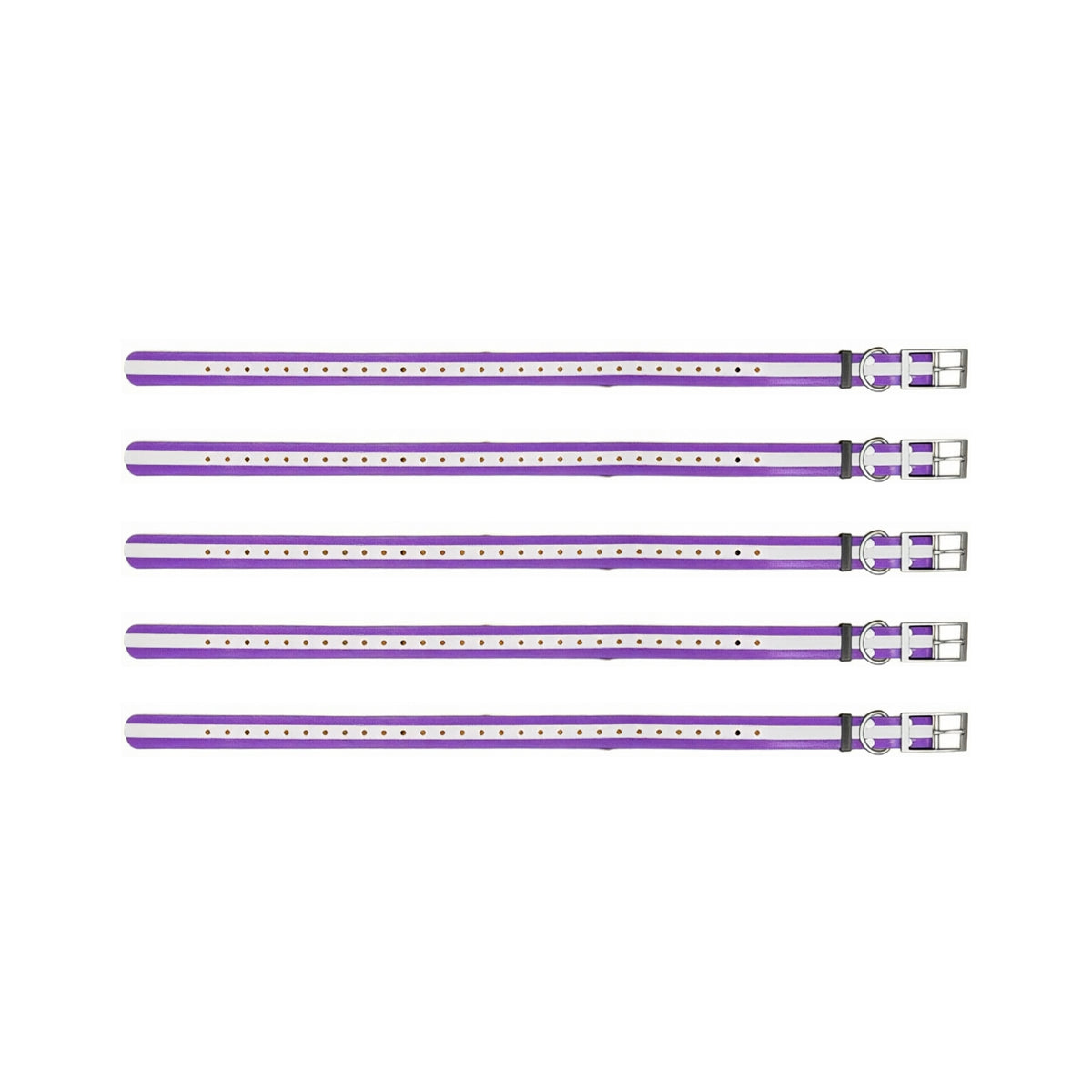 5Pcs 1" Reflective Dog Collar Strap for Garmin DC50 TT10 TT15 T5 T20 TT25