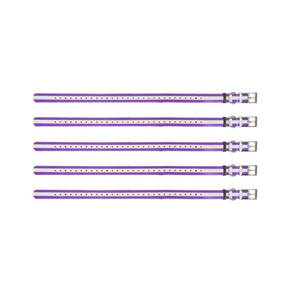 5Pcs 1" Reflective Dog Collar Strap for Garmin DC50 TT10 TT15 T5 T20 TT25
