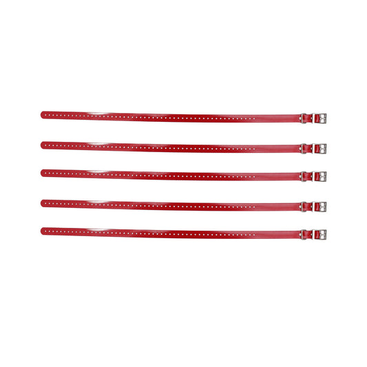 5Pcs 3/4" Collar Strap for Garmin T5mini, TT15mini, PT5, PT6, PT10, TB10, Delta, Delta XC, Delta Sport/Upland XC
