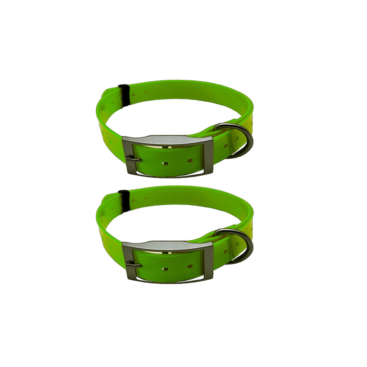 2 D-Buckle Nylon Dog Collar Strap for Garmin DC50 T5 TT10 TT15 T20 TT25