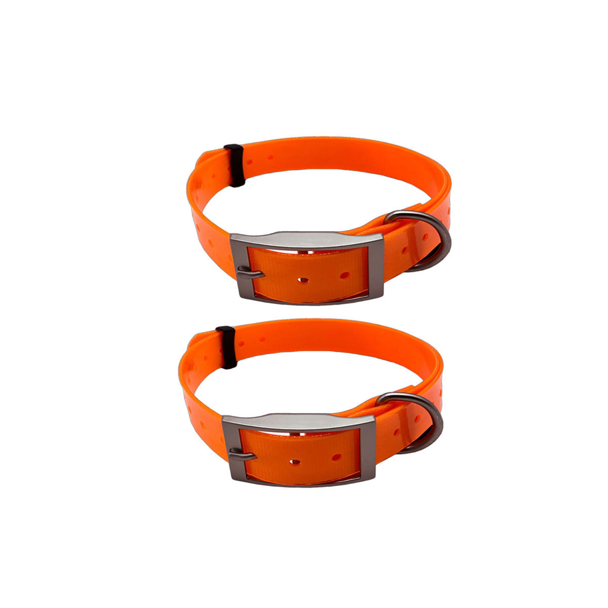 2 D-Buckle Nylon Dog Collar Strap for Garmin DC50 T5 TT10 TT15 T20 TT25