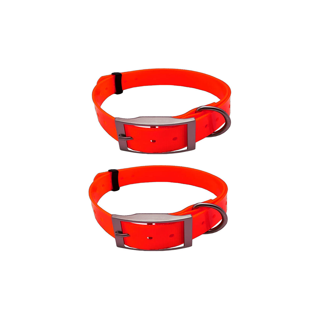 2 D-Buckle Nylon Dog Collar Strap for Garmin DC50 T5 TT10 TT15 T20 TT25